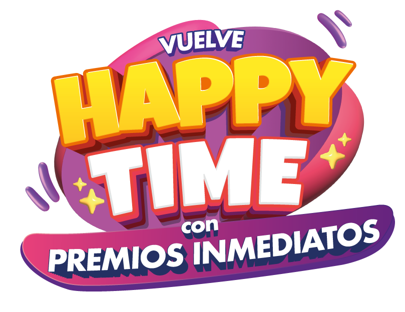 Logo Happy Time — Vuelve con premios inmediatos en Pharmacy's Ecuador
